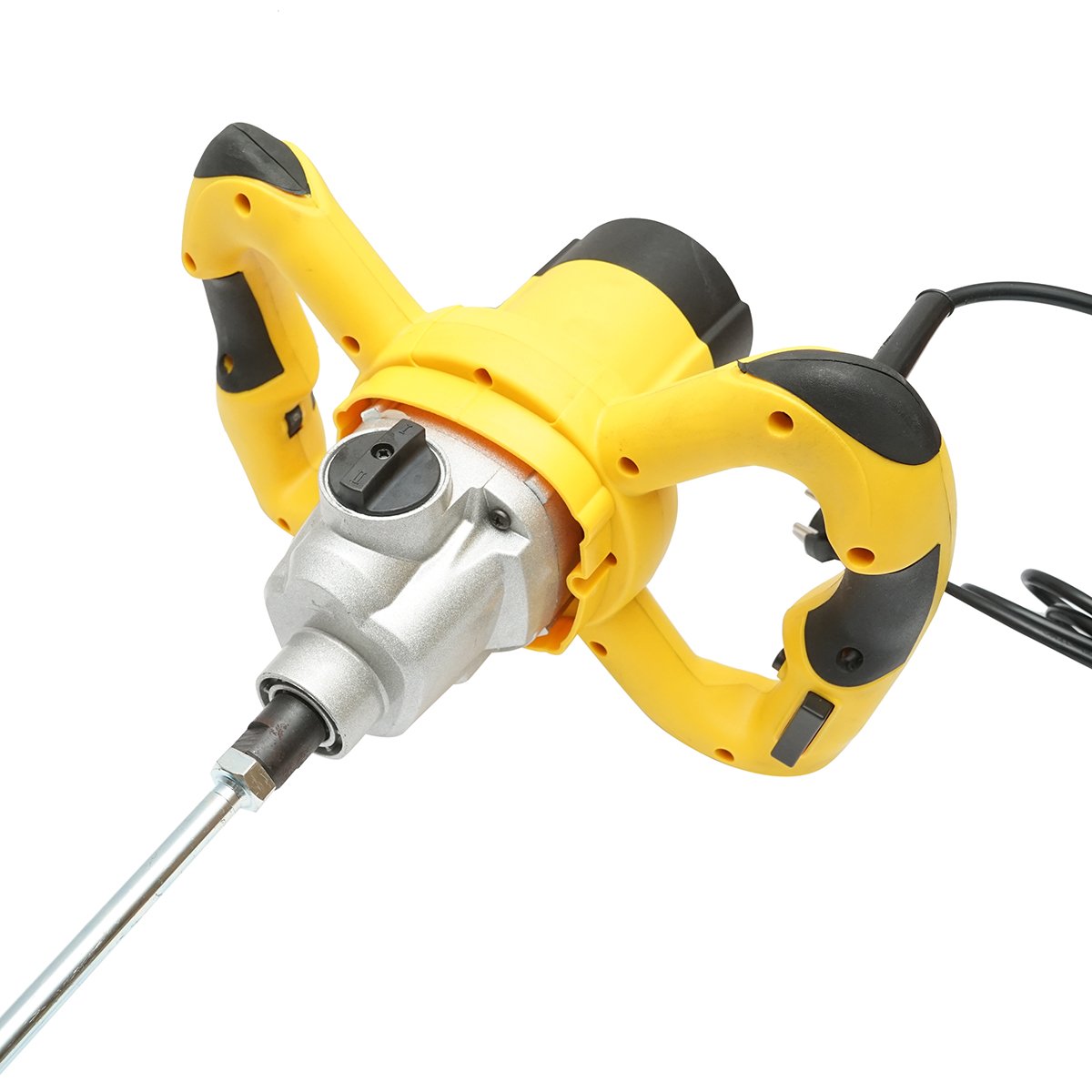 Mixer, malaxor electric cu amestecator 1600W, 220V, 2 trepte viteza pentru vopsea, mortar, adeziv THOR